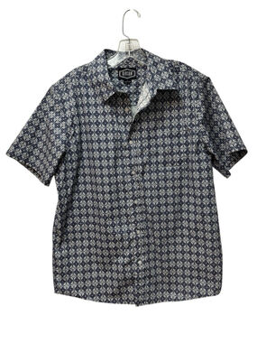 Gibson Shirt Mens Large Button Down Multicolor Summer Geometric Print Shirt